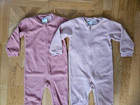 2x flísové overaly h&m 98, h&m,98