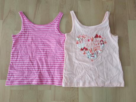 Dievčenské bavlnené letné tielka veľ. 104, palomino,104