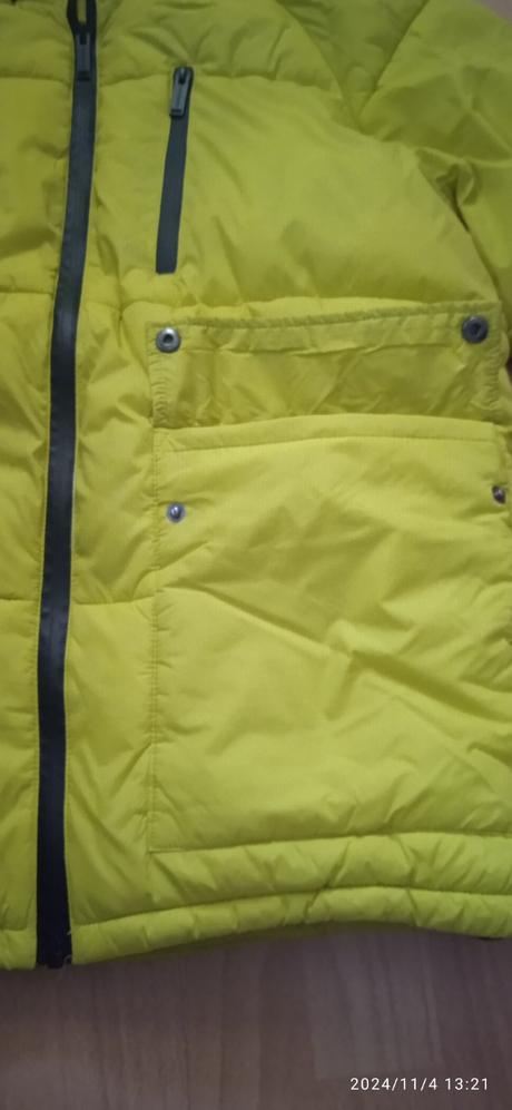 Chlapčenská žltá zimná bunda, reserved,164