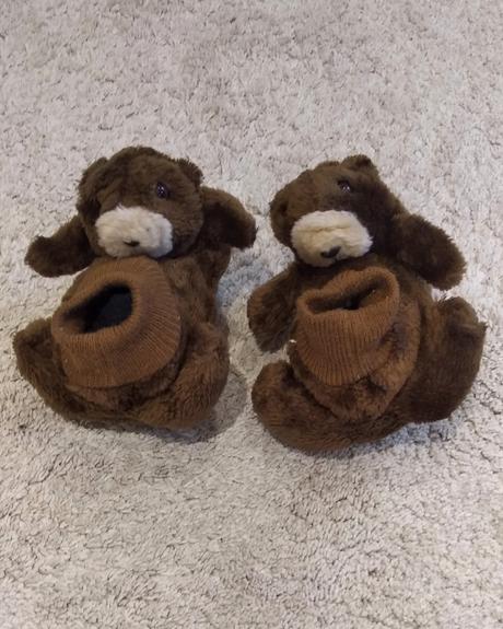 Detské izbové macíkové papučky, 22