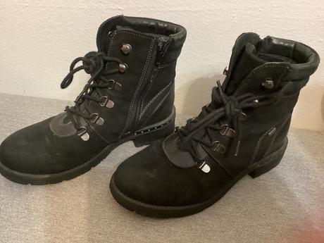 Topánky na snurovanie aj zips, 35