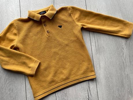 Tenký okrový svetrík, next,110