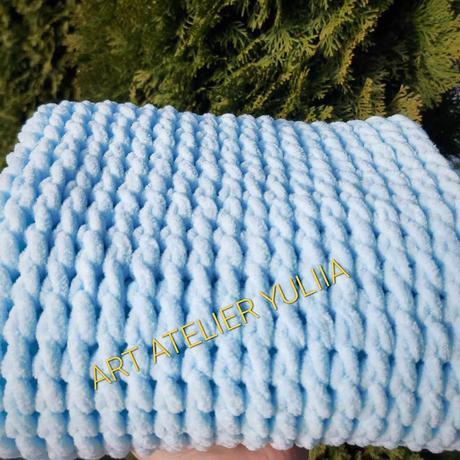 Deka pre novorodencov, farba svetlo modrý, 