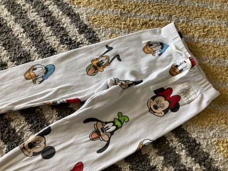 Rebrované legínky disney 98/104, disney,98