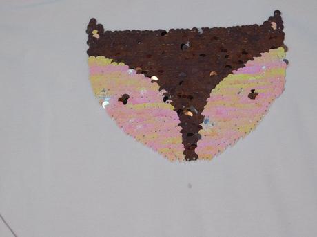 Elastické tričko tchibo s obojstrannými flitrami, tcm,152