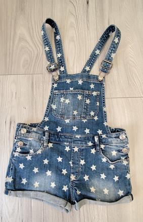 Riflove šortky, denim,134