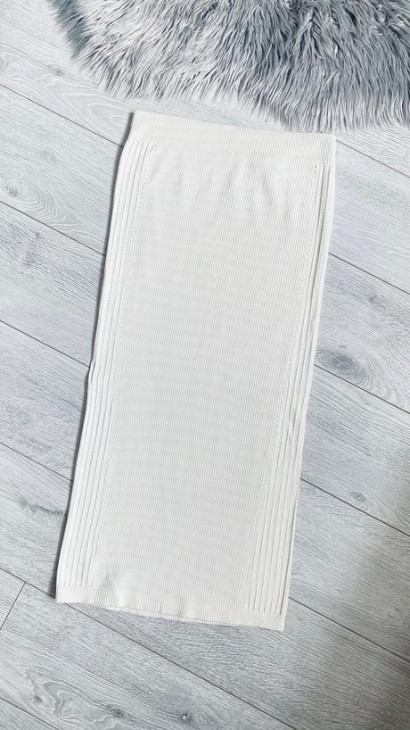 Bandážová midi sukňa bershka, bershka,xs