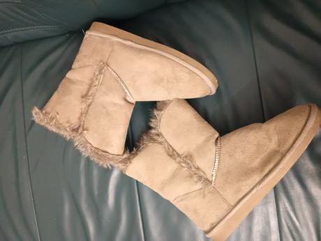 Čižmy s kožušinkou, 36