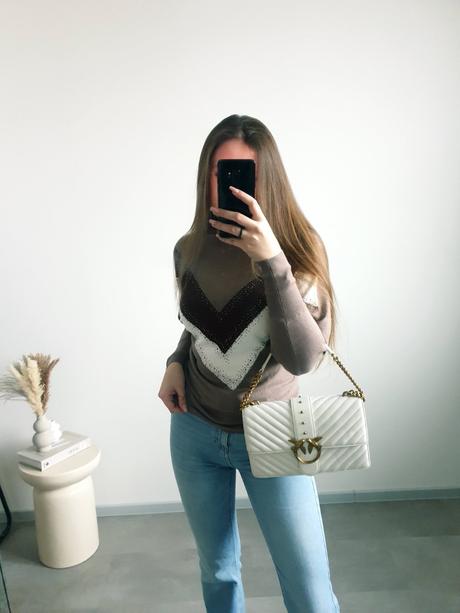 Sveter s prímesou kašmíru s/m, s