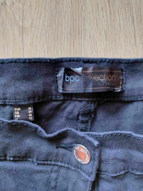 Rifle čierne, bonprix,44