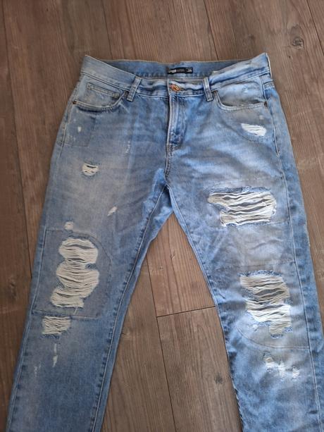 Bledé rifle s dierami veľkosť 29, fishbone,l