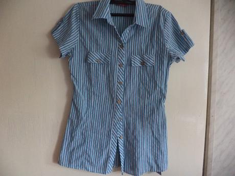 Damska pasikava bluzka, m