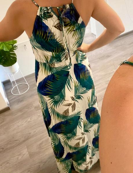 Krásne dlhe letne šaty, l