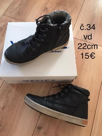 Chlapčenská zimná obuv venice, 34