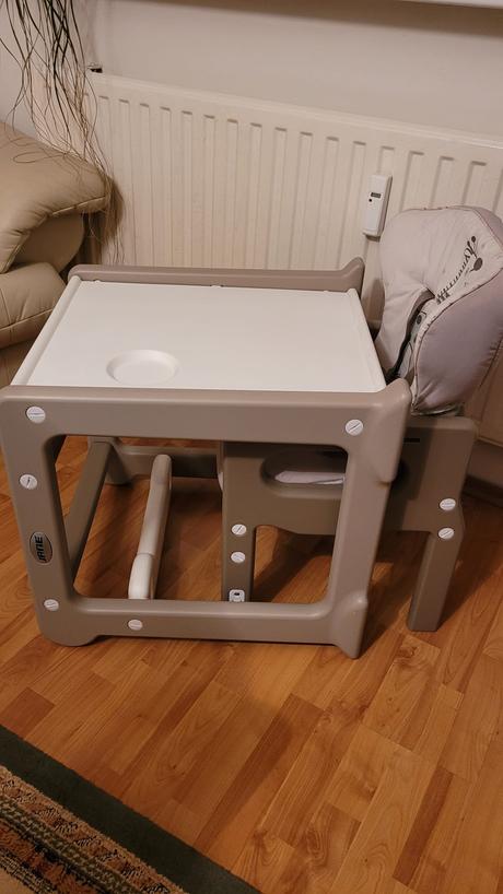 Detská jedálenská stolička so stolíkom, jané
