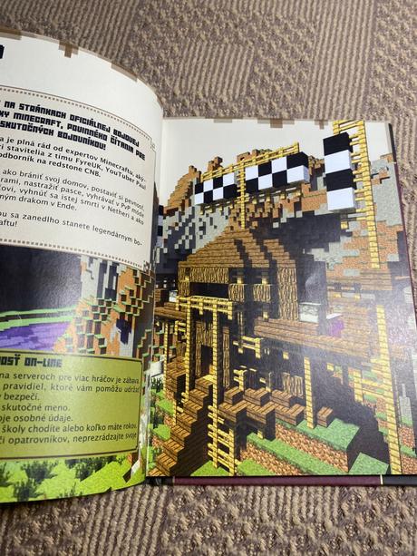 Minecraft bojová príručka mojang,
