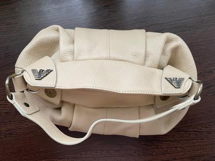 Emporio armani vintage kožená kabelka,