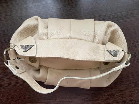 Emporio armani vintage kožená kabelka,