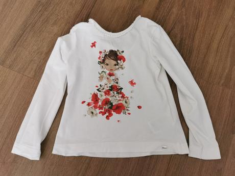 Dievčenské tričko, mayoral,122