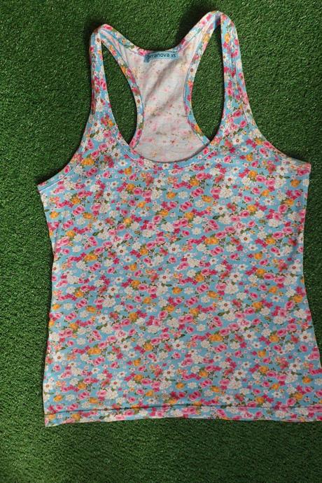 Kvetinkové tielko, terranova,xs