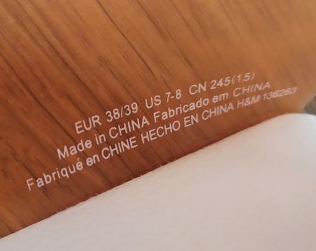 Šľapky h&m, h&m,39