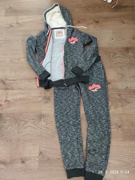 Tepláková súprava hollister, veľ s, hollister,s