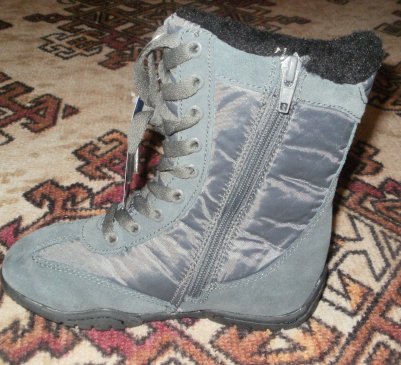 Sivé čižmičky 20 cm nenosené, 30