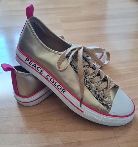 Zlaté tenisky 41 - 42, 41 / 42