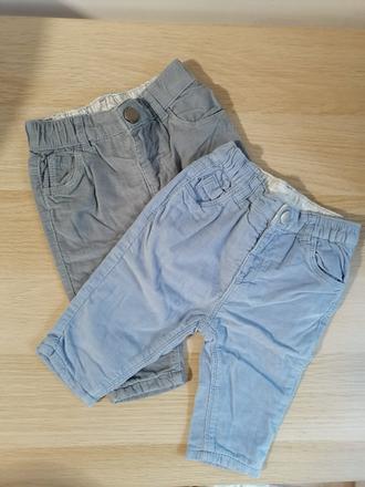 Menčestrové nohavice next, next,68