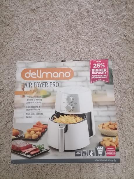 Teplovzdušná fritéza, 