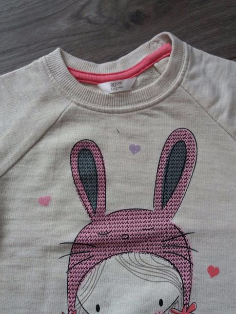 Zajačikova mikina, pepco,80