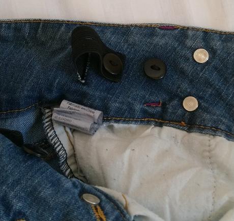 Dievčenské modré elastické šortky, toutcomptefait, 128