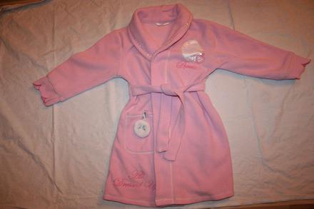 Dievčenský bledoružový župan ladybird, ladybird,128