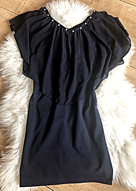 Damske šaty s perličkami george, george,l