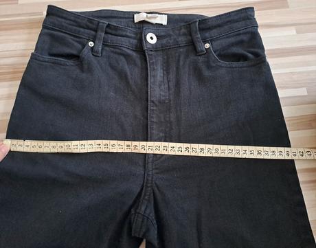 Čierne skinny/obtiahnuté džínsy h&m, h&m,36
