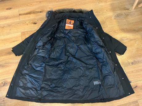 Zimná bunda parka, superdry,42