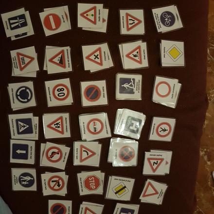 Pexeso dopravné značky v aj, 