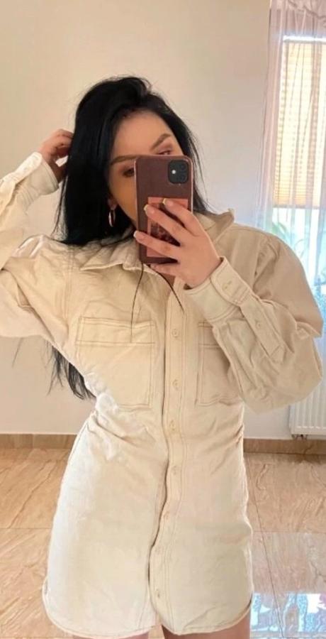 Riflova bunda kabatik zara s/m, zara,m