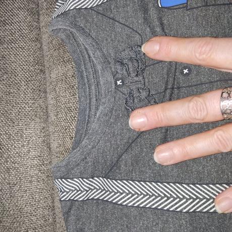 Tričko s motýlikom, palomino,128