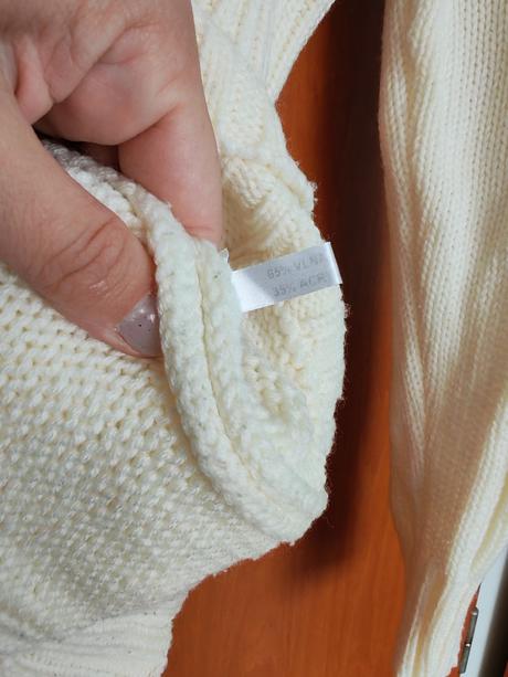 Pletený pulover, xl