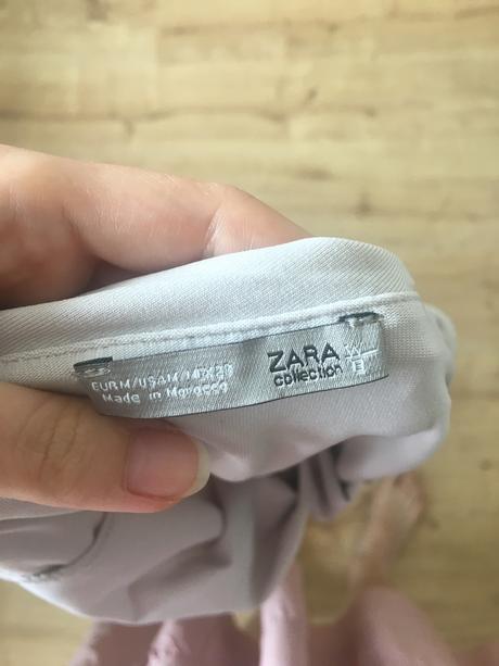 Fialove tricko, zara,s