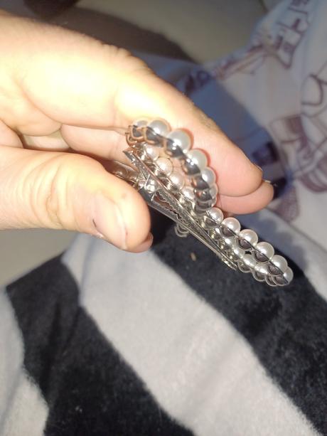 Sponka do vlasov s perlami,