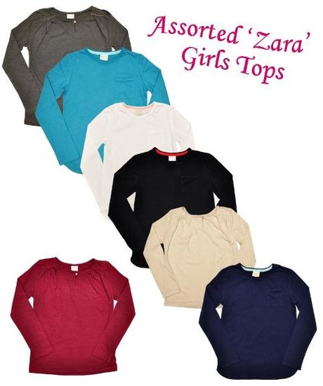 Zara dievčenské tričko s dlhým rukávom., zara,110