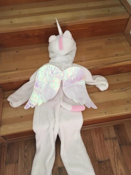 Kostym maska jednorožec karneval, 