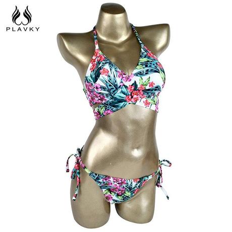 Bandaz floral plavky vel.s/m, m / s