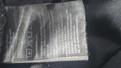 Kapsáčové rovné široké nohavice, h&m,158