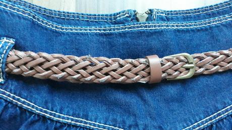 Rifľová sukňa pull&bear, pull&bear,36