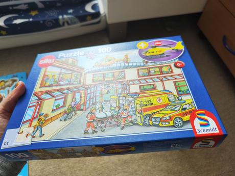 Nové puzzle nemocnica s originál hračkou, 