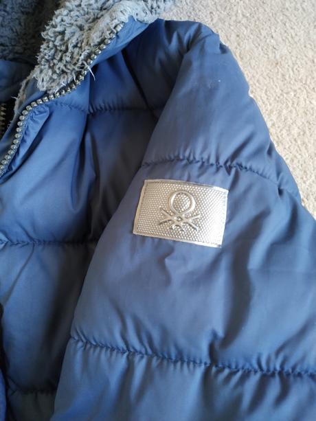Zimná bunda, benetton,128