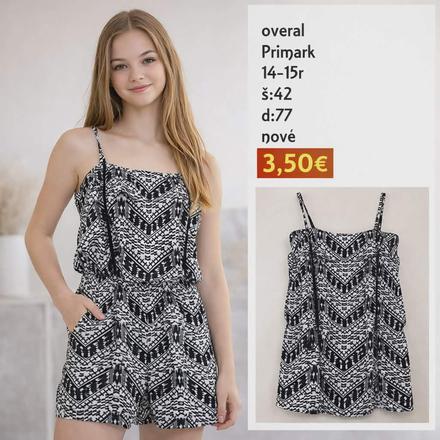 Lahký overal, primark,170